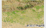 Satellite 3D Map of Tumd Zouqi