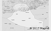 Silver Style 3D Map of Tumd Zouqi