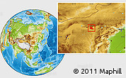 Physical Location Map of Tumd Zouqi