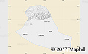 Classic Style Map of Tumd Zouqi, single color outside