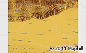 Physical Map of Tumd Zouqi