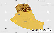 Physical Map of Tumd Zouqi, single color outside