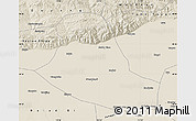 Shaded Relief Map of Tumd Zouqi