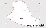 Classic Style Simple Map of Tumd Zouqi, cropped outside
