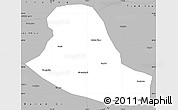 Gray Simple Map of Tumd Zouqi