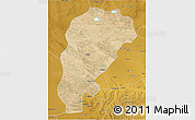 Satellite 3D Map of Uxin Qi, physical outside