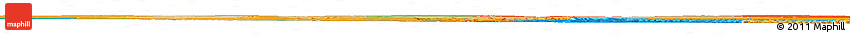 Satellite Horizon Map of Uxin Qi, political outside