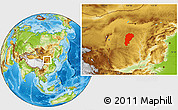 Physical Location Map of Uxin Qi