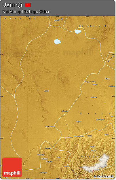 Physical Map of Uxin Qi