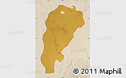 Physical Map of Uxin Qi, lighten