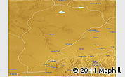 Physical Panoramic Map of Uxin Qi