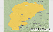 Savanna Style Panoramic Map of Uxin Qi