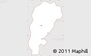Classic Style Simple Map of Uxin Qi, cropped outside