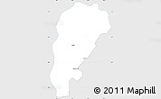Silver Style Simple Map of Uxin Qi, single color outside