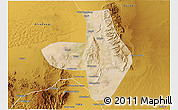Satellite 3D Map of Wuhai Shi, physical outside