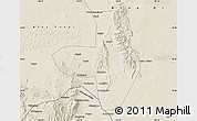 Shaded Relief Map of Wuhai Shi