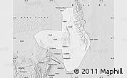 Silver Style Map of Wuhai Shi