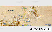 Satellite Panoramic Map of Wuhai Shi