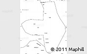 Blank Simple Map of Wuhai Shi