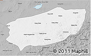 Gray 3D Map of Xi Ujimqin Qi