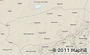 Shaded Relief 3D Map of Xi Ujimqin Qi