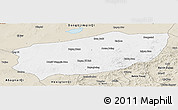 Classic Style Panoramic Map of Xi Ujimqin Qi