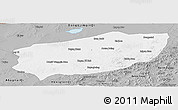 Gray Panoramic Map of Xi Ujimqin Qi