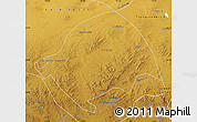 Physical Map of Xianghuang Qi