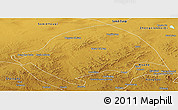 Physical Panoramic Map of Xianghuang Qi