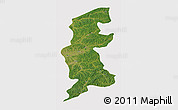 Satellite 3D Map of Xuguit Qi, cropped outside