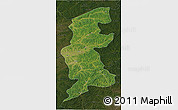 Satellite 3D Map of Xuguit Qi, darken