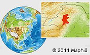 Physical Location Map of Xuguit Qi