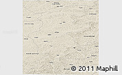 Shaded Relief Panoramic Map of Xuguit Qi