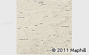 Shaded Relief Panoramic Map of Xuguit Qi