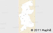 Classic Style Simple Map of Xuguit Qi, single color outside