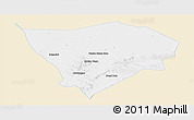 Classic Style Panoramic Map of Zhanglan Qi, single color outside