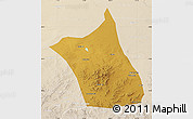 Physical Map of Zhengxianbai Qi, lighten