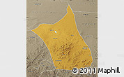 Physical Map of Zhengxianbai Qi, semi-desaturated