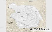 Classic Style 3D Map of Haiyuan