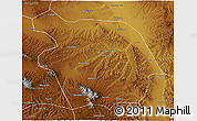 Physical 3D Map of Haiyuan