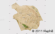 Satellite Map of Haiyuan, cropped outside
