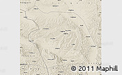 Shaded Relief Map of Haiyuan