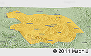 Savanna Style Panoramic Map of Haiyuan