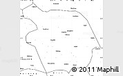 Blank Simple Map of Haiyuan