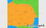 Political Simple Map of Haiyuan