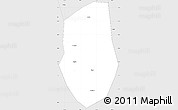 Silver Style Simple Map of Jingyuan
