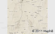 Shaded Relief Map of Qingtongxia