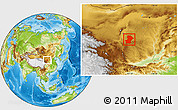 Physical Location Map of Yanchi