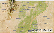 Satellite 3D Map of Yongning