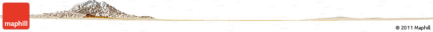 Physical Horizon Map of Yongning, lighten